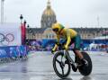 Grace Brown wins Australia's first gold in the Womens Individual Time Trial at the Paris 2024 Olympic Games. Picture by Tim de Waele/Getty Images