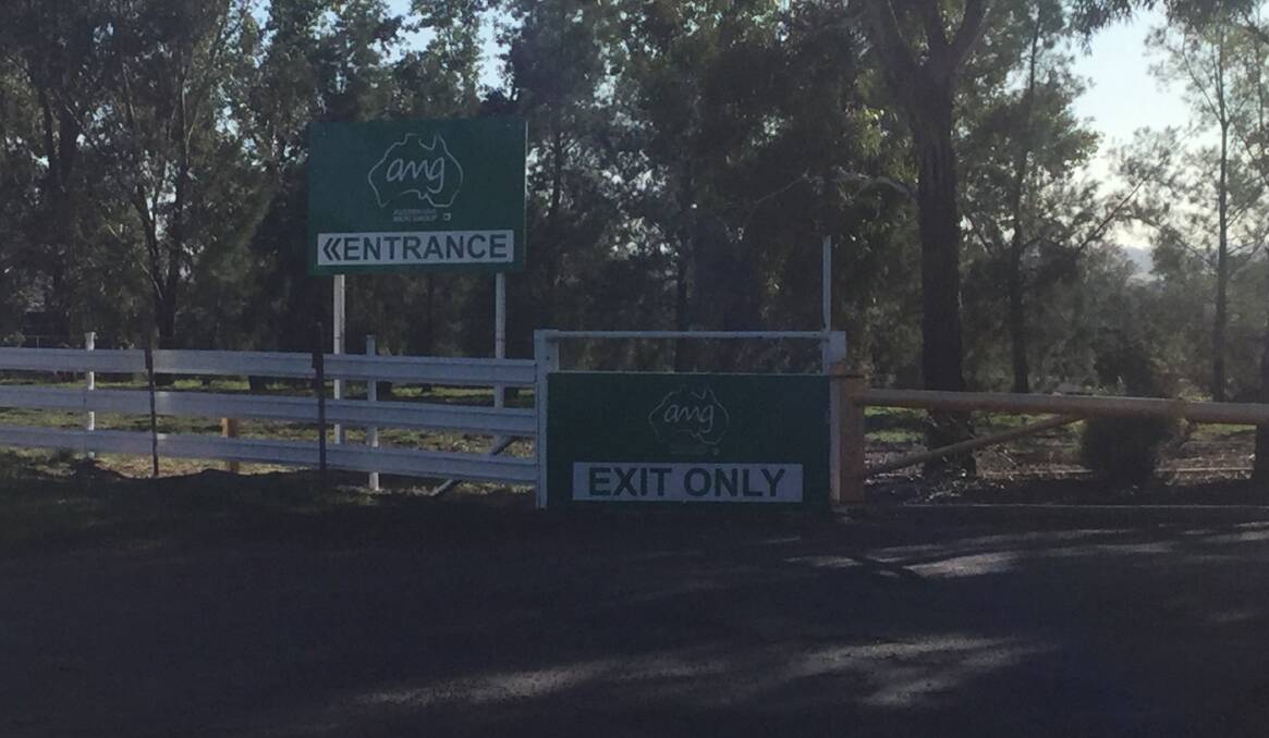 Australian Meat Group have started to install signage at the Cootamundra abattoir.