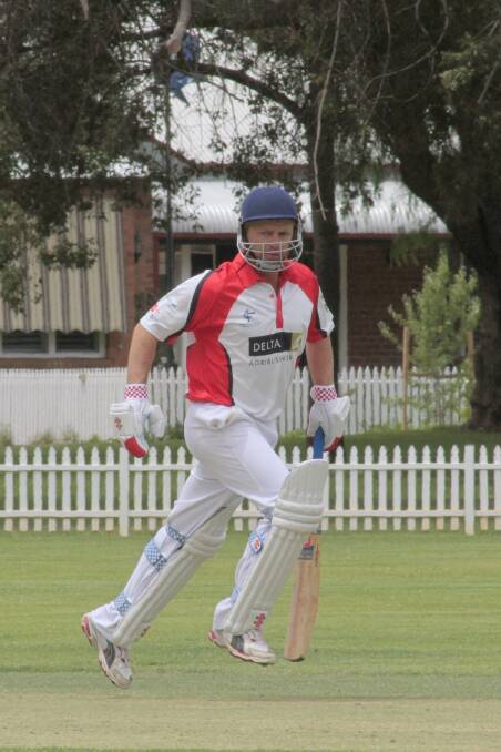 Dan Rankin is leading the way with the bat for Central Hotel this season. Photo by Kelly Manwaring.