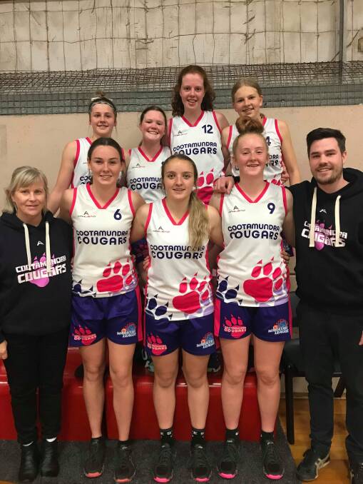 The Cootamundra Cougars at last weekend's State Championships.