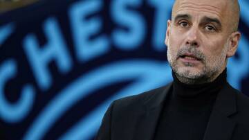 Manchester City's head coach Pep Guardiola may extend his tenure into a 10th year. Photo: AP PHOTO